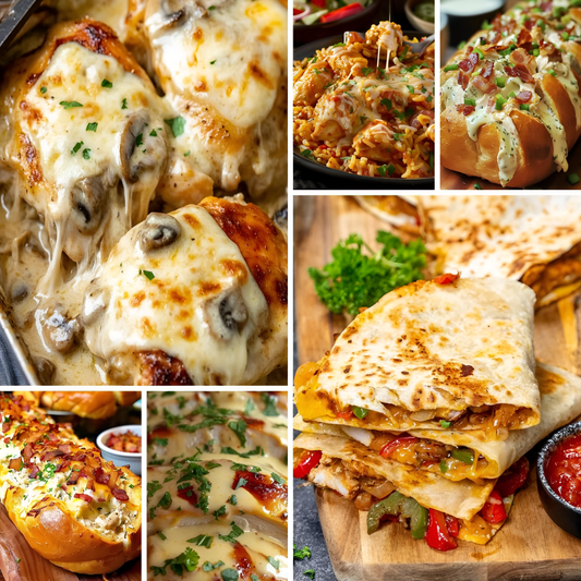 10 Cheesy Chicken Recipes